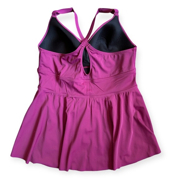 Torrid Purple Swim Top Women’s Size 2X - Picture 6 of 10
